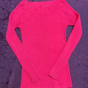 Vintage Hot Pink Sweater